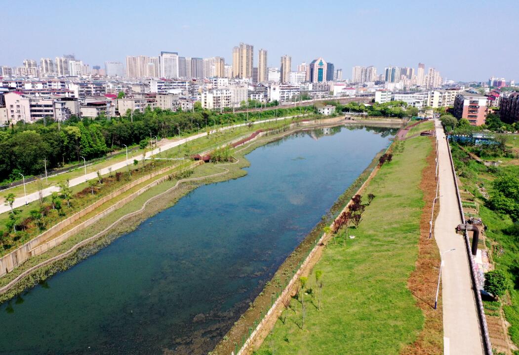 江西鷹潭這個水環(huán)境治理項目，很美！