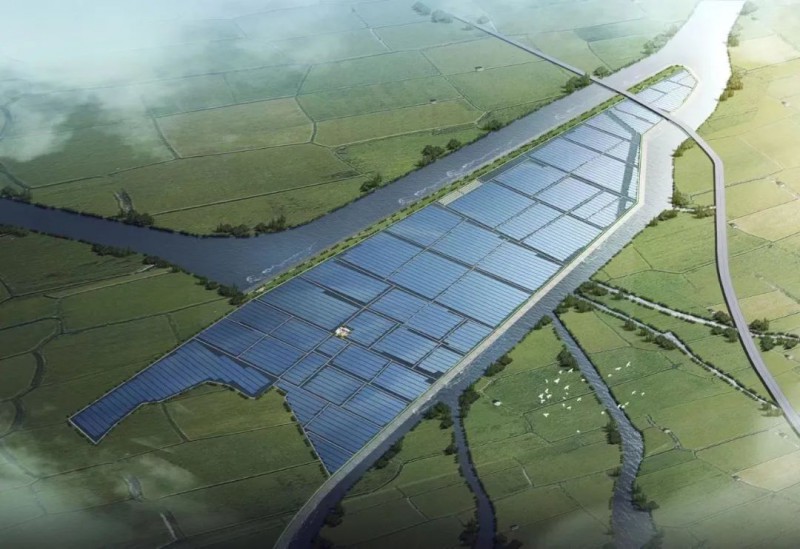 550MWp！亞洲最大漁光互補光伏發(fā)電項目之一正式開工！