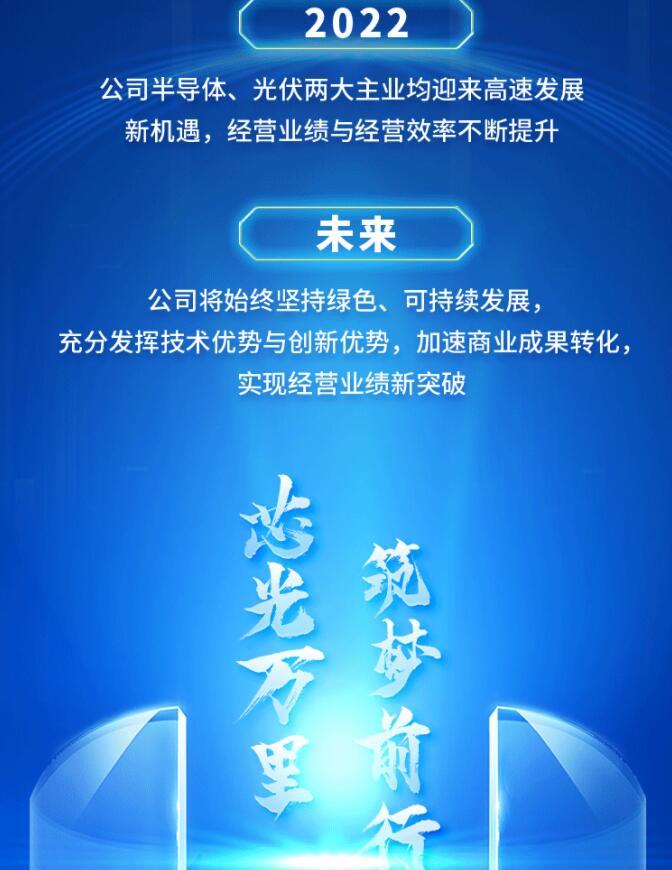 中環(huán)股份2021年度及2022年一季度報(bào)告：2022年Q1營收133.68億，同比增長79.13%！