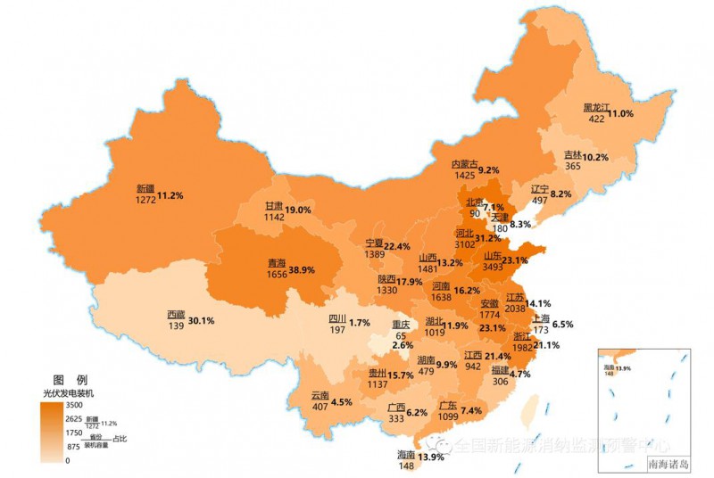 國家能源局：2022年一季度光伏新增裝機1321萬千瓦，同比增長138%！