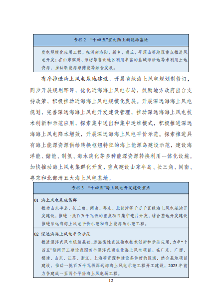 發(fā)改委、能源局等九部委聯(lián)合印發(fā)發(fā)布“十四五”可再生能源規(guī)劃！