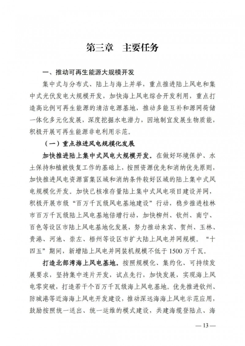廣西“十四五”規(guī)劃：大力發(fā)展光伏發(fā)電，到2025年新增光伏裝機(jī)15GW！