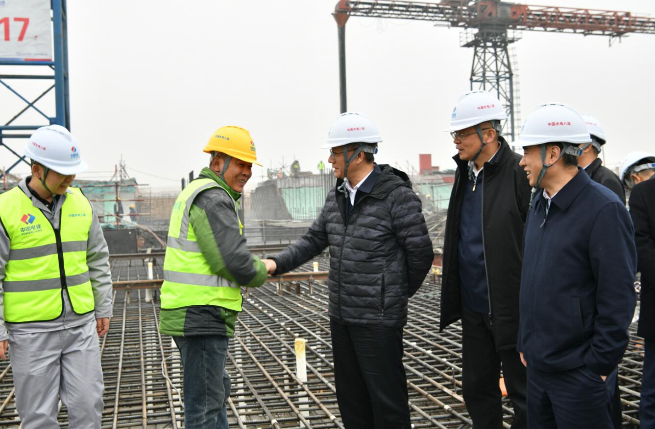 中國電建黨委副書記、總經(jīng)理王斌赴基層開展安全生產(chǎn)督導并調研