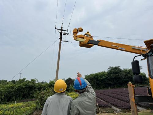 農(nóng)網(wǎng)線路改造完工，居民夏日用電不愁