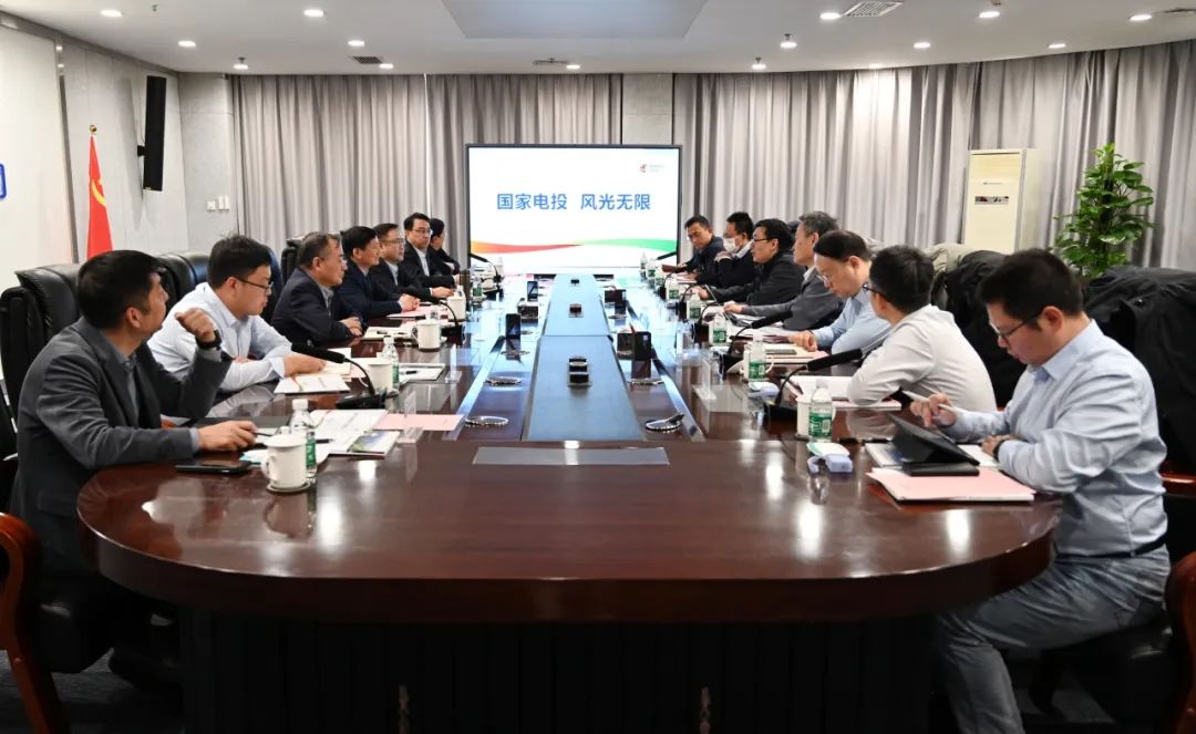 黃河水電公司黨委書記、董事長姚小彥會見國核電力院黨委書記、董事長李啟釗