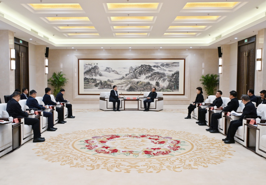 大唐集團(tuán)董事長呂軍、總經(jīng)理張傳江拜會內(nèi)蒙古自治區(qū)黨委書記孫紹騁政府主席王莉霞