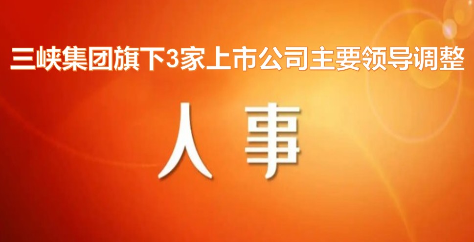 電力央企密集調(diào)整旗下上市公司領(lǐng)導層！